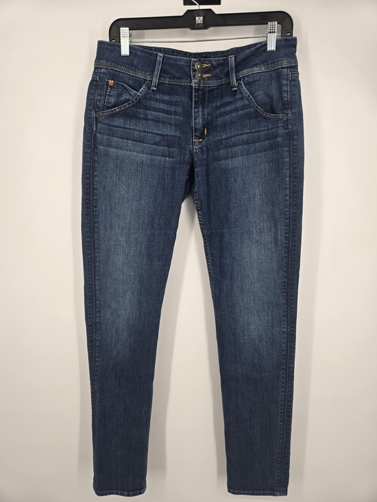 Hudson Jeans Denim - Hudson Navy Blue Collin Flap Skinny Jeans 30 Waist (7657)